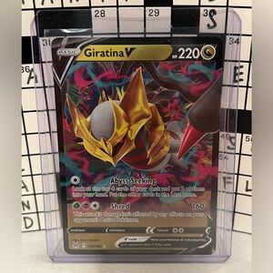Giratina illustration rare Pokemon card